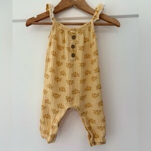 Emily and Oliver Sunshine Muslin Romper